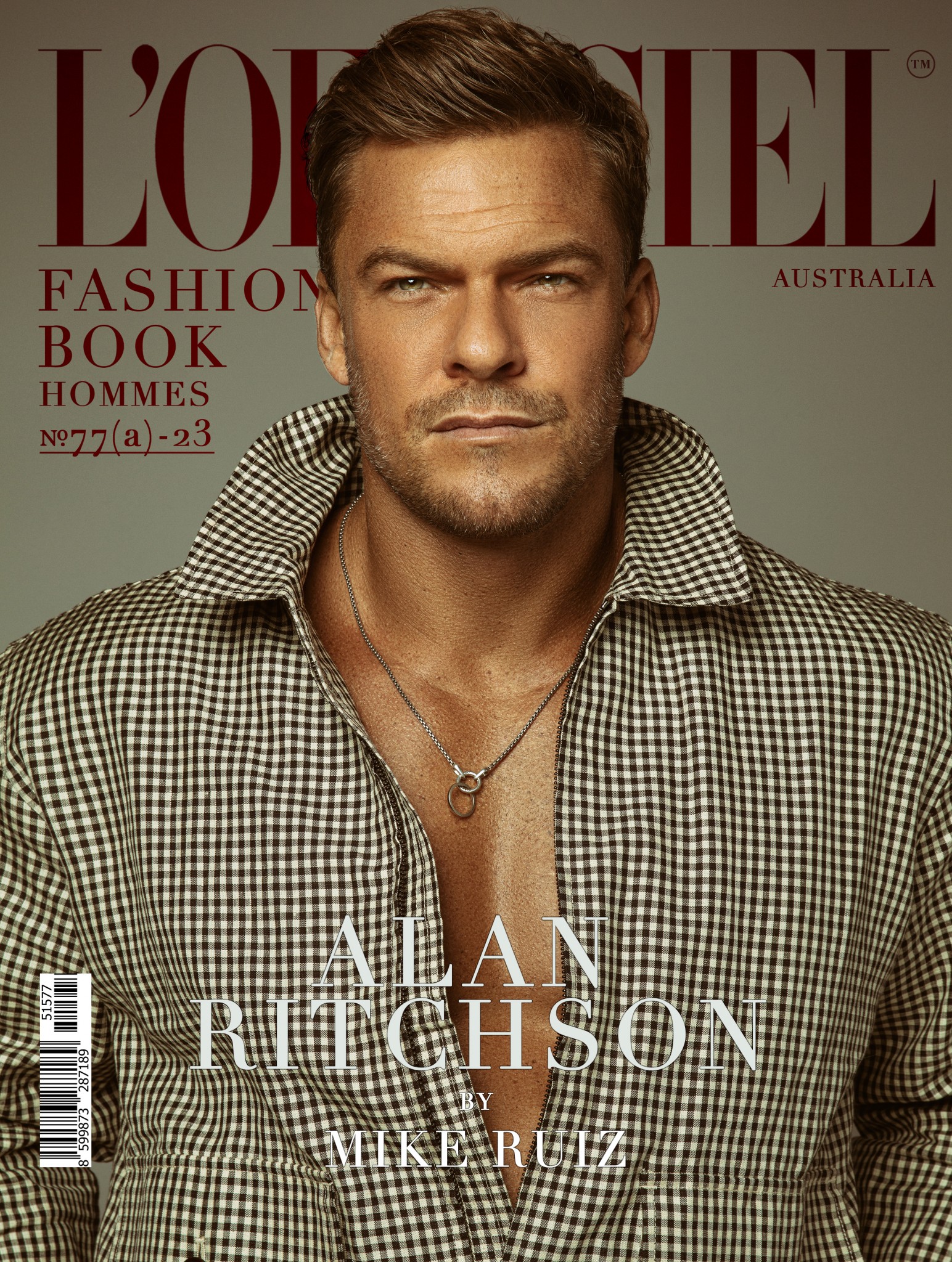 Alan Ritchson – Fashion Book – L'Officiel Australia #LOfficielFashionBook