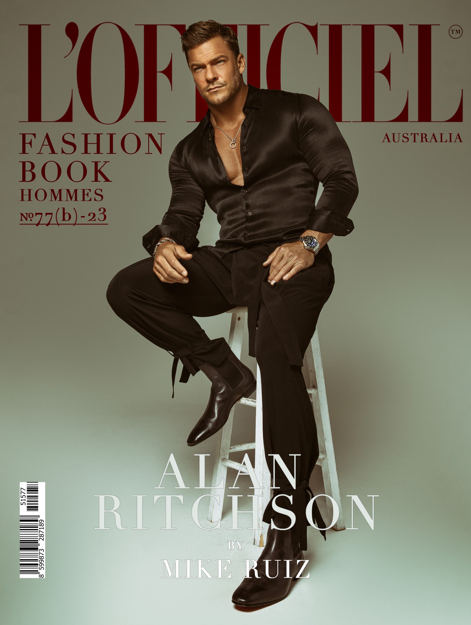Alan Ritchson – Fashion Book – L'Officiel Australia #LOfficielFashionBook