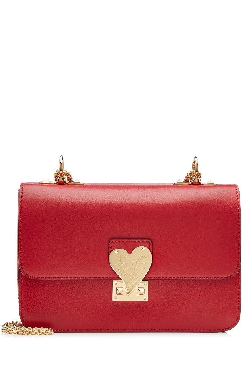 STYLEBOP.com VALENTINO  L'Amour Leather Shoulder Bag  AUD 2.691 